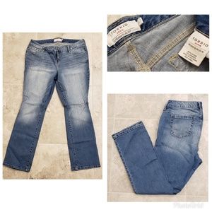 Torrid relaxed fit boot cut jeans